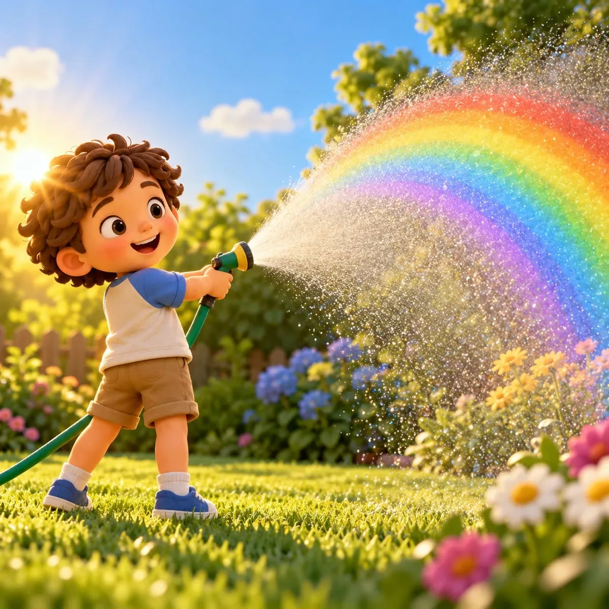 The Rainbow Colors Hiding in Sunlight