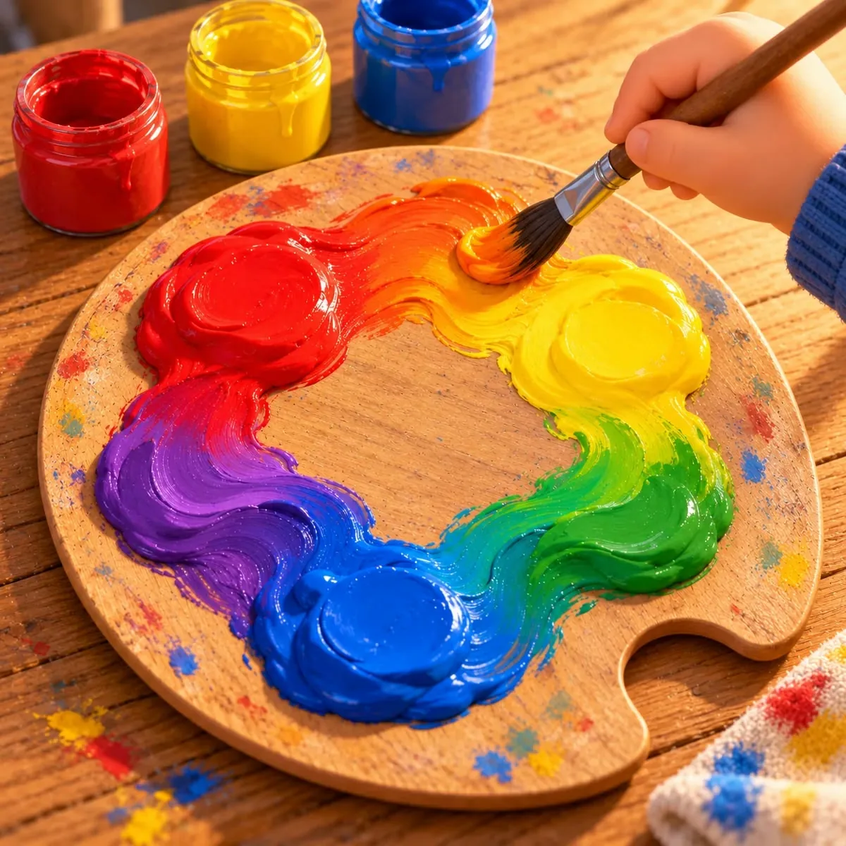 Three Colors Make So Many More