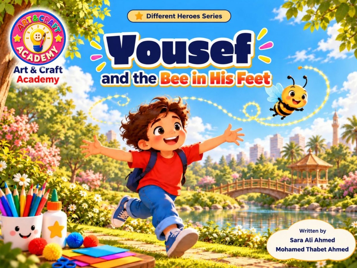 Yousef and the Bee in His Feet – free story for kids with ADHD