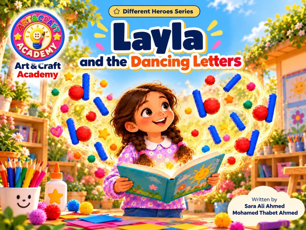 Layla and the Dancing Letters – free story for kids with reading difficulties (dyslexia)