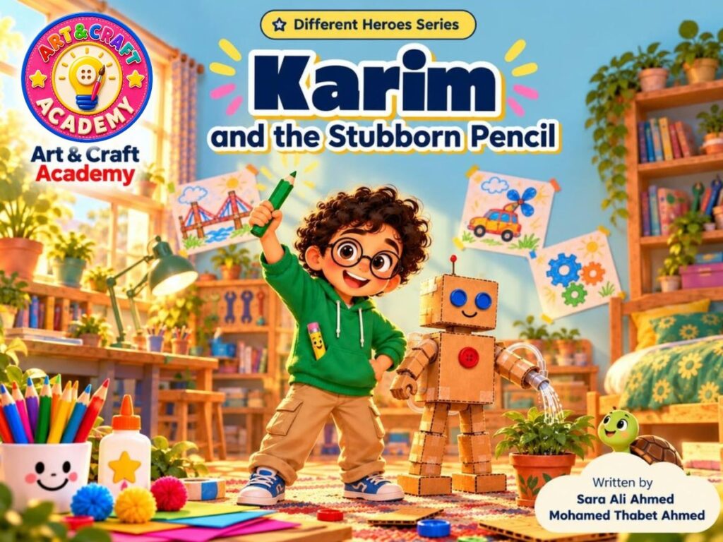 Karim and the Stubborn Pencil